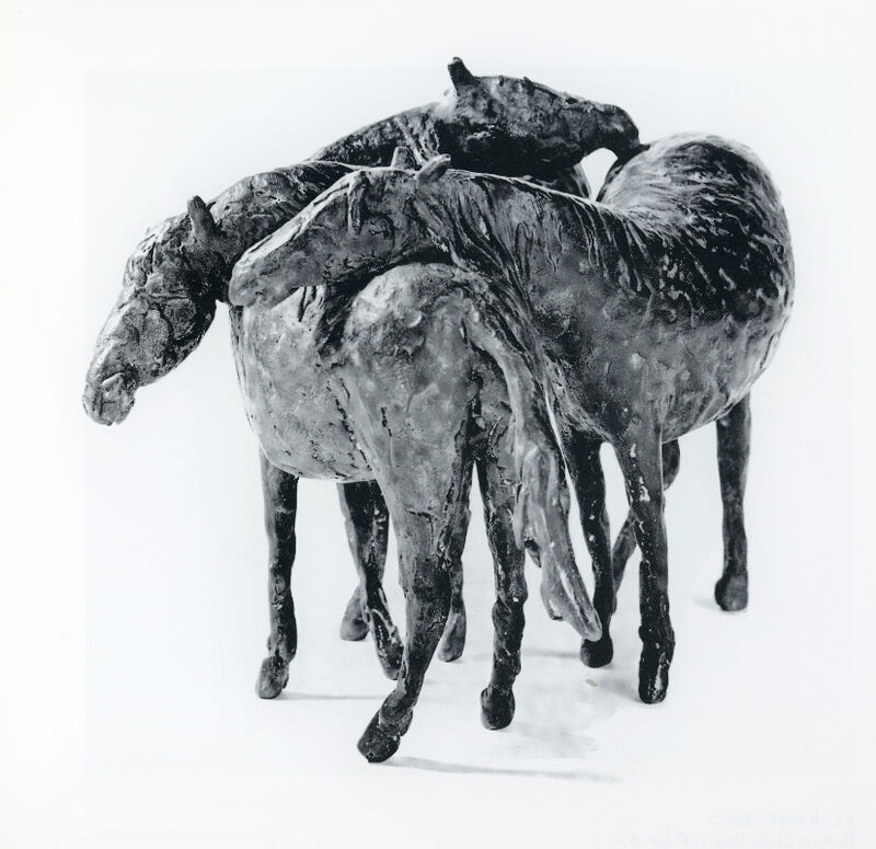 group of horses, 1988