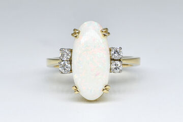 Ring 14 Kt GG Opal 