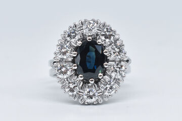 Ring 14 K Sapphire 