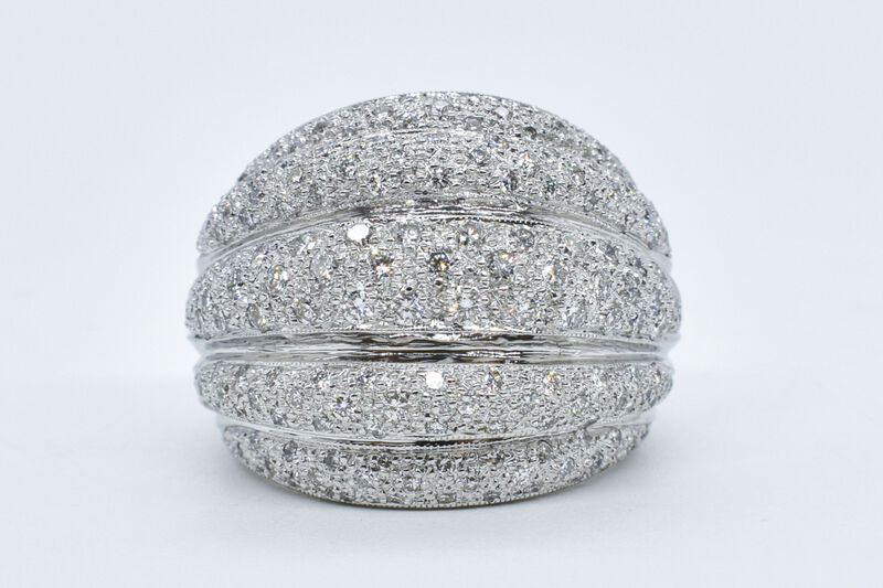 Ring 18 Kt WG Brillanten