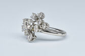 Ring 18 Kt WG Brillanten
