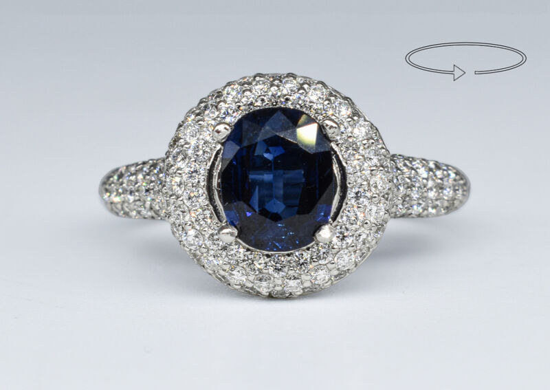 Ring 14 K Sapphire 