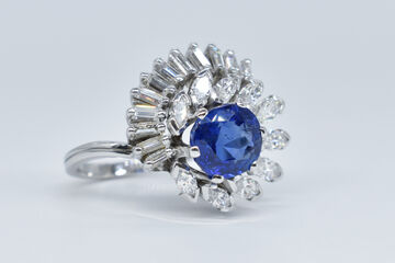 Ring 18 K Sapphire 