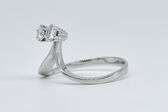 Ring 18 Kt WG Diamanten