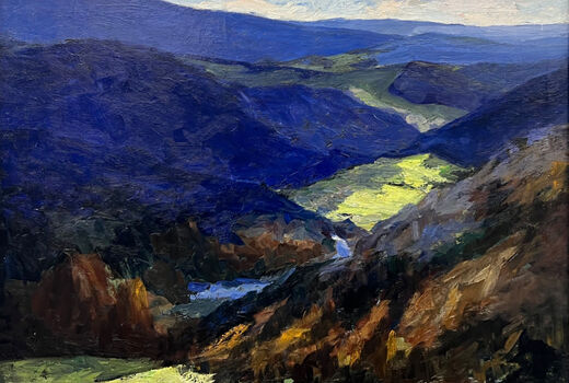 Panorama de Targnon, Amblève, Nov. 1933