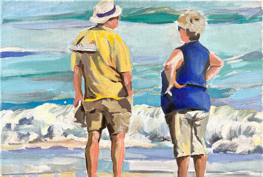 Paar am Strand II, 2012