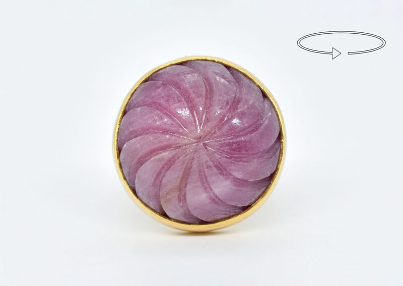 Ring 18 Kt GG Rubin
