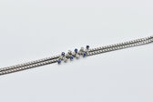 bracelet 14 K Saphires 