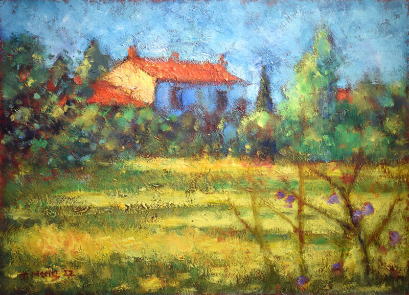 Red, blue and yellow, 2022