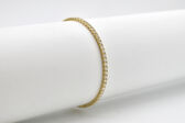 Tennis-Armband 14 Kt GG Brillanten