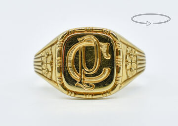 Siegel-Ring 14 Kt GG