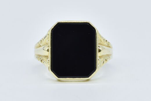 Ring 14 K Onyx