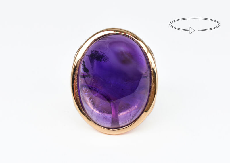 Ring 18 K Amethyst