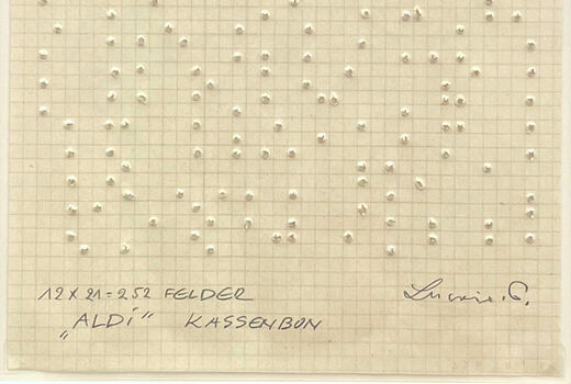 ALDI KASSENBON 12 x 21 