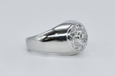 Ring 14 Kt WG Diamanten