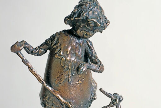 child with duck, 2004