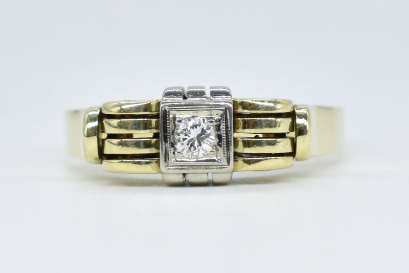 Ring 14 K diamond