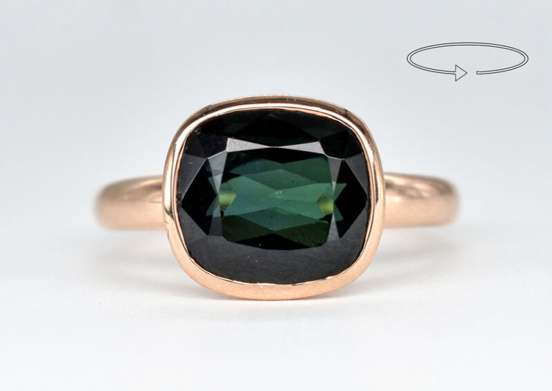 Ring 14 Kt RG Turmalin