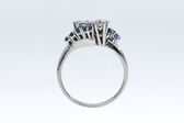 Ring 14 K diamonds 