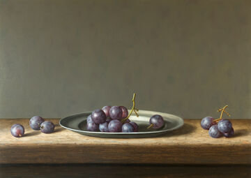 still life with grapes