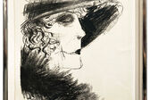 Dame mit Reiher, 1923