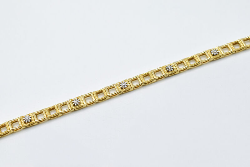 Armband 18 Kt GG Brillanten