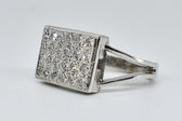 Ring 14 Kt WG Diamanten