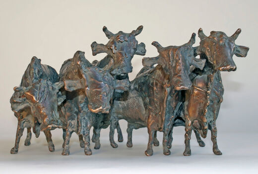 5 cows, 2004