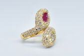 Ring 18 K Ruby 