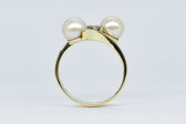 Ring 14 K Pearls 