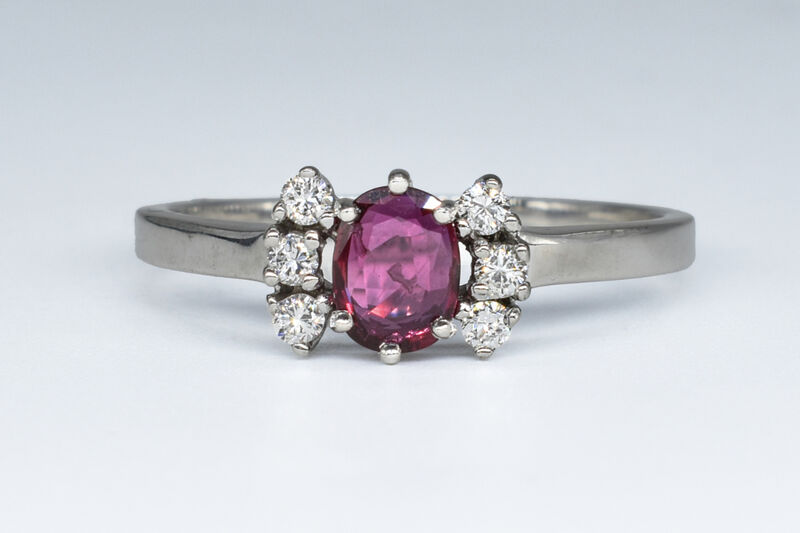 Ring 14 K Ruby 