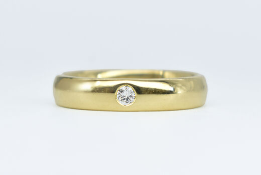 Ring 14 K diamond