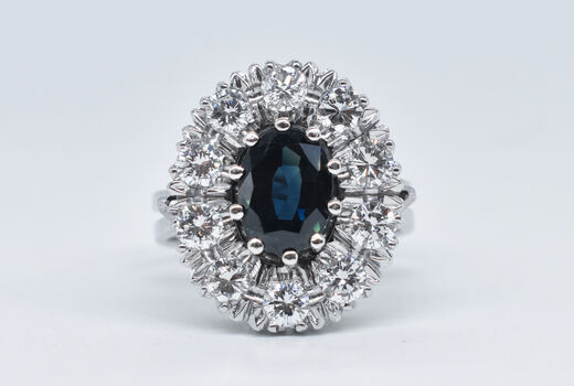 Ring 14 K Sapphire 