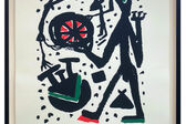 untitled (Mann mit Weltenrad)
