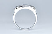 Ring 18 Kt WG Saphir 