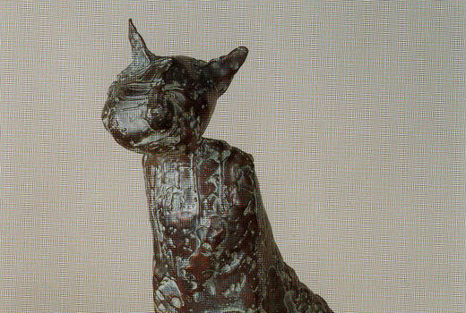 Sitzende Katze, 1998
