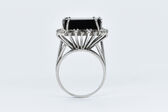 Ring 14 Kt WG Diamanten 