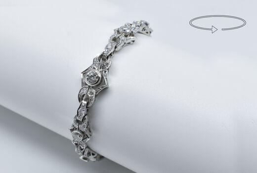 bracelet 14 K Diamonds