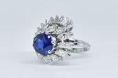 Ring 18 K Sapphire 
