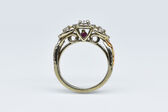 Ring 14 K Diamonds 
