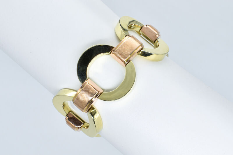 Armband 14 Kt Bicolor