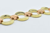 Armband 14 Kt Bicolor