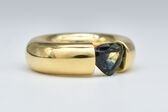 Ring 18 Kt GG Saphir