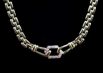 Necklace 14 K Diamonds