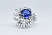 Ring 18 K Sapphire 