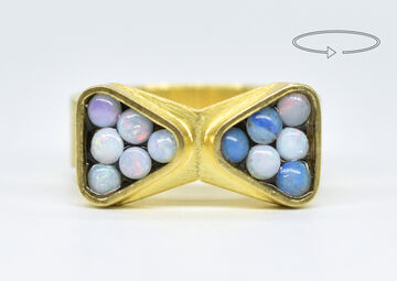 Ring 18 Kt GG Opale