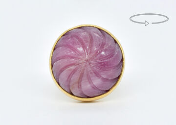 Ring 18 Kt GG Rubin