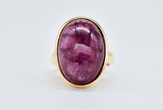 Ring 18 K Rubellite