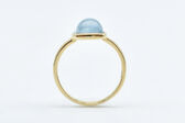 Ring 14 Kt GG Aquamarin