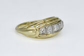 Ring 14 Kt GG Brillanten